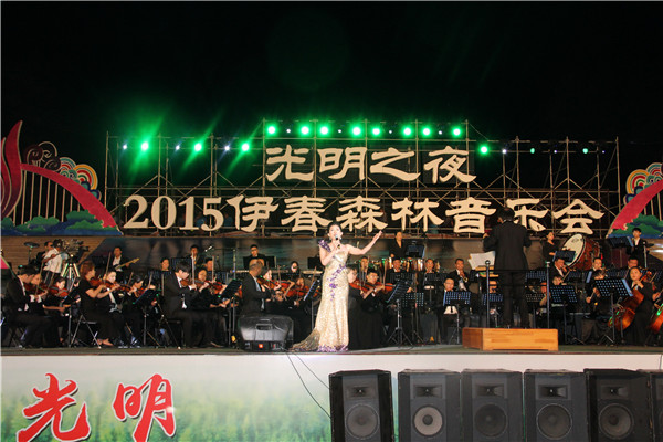 “光明之夜”2015伊春森林音乐会举行