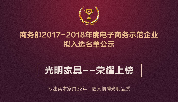 光明集团荣获“商务部电子商务示范企业”荣誉称号